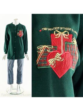 Jesus Love Biblical Christmas Sweatshirt